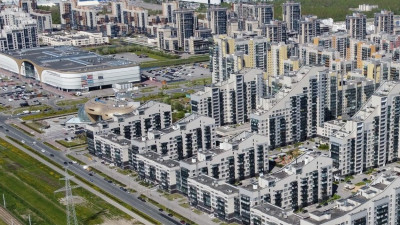 В Петербурге завершили строительство Балтийского бульвара