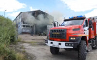 В Амурской области огонь охватил более тысячи «квадратов» предприятия