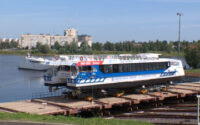Катамаран «Форт Шанец» спустили на воду
