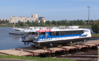 Катамаран «Форт Шанец» будет перевозить туристов из центра Петербурга в Кронштадт