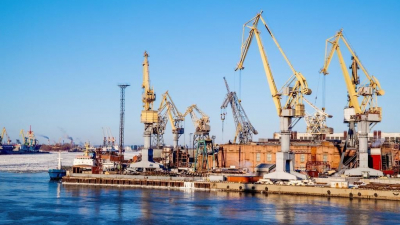 На Балтийском заводе обнаружили крен у морского буксира «Капитан Ушаков»