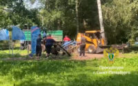 В Петербурге демонтирована небезопасная детская игровая площадка после проверки прокуратуры