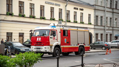 Пожар на Большом Смоленском локализован